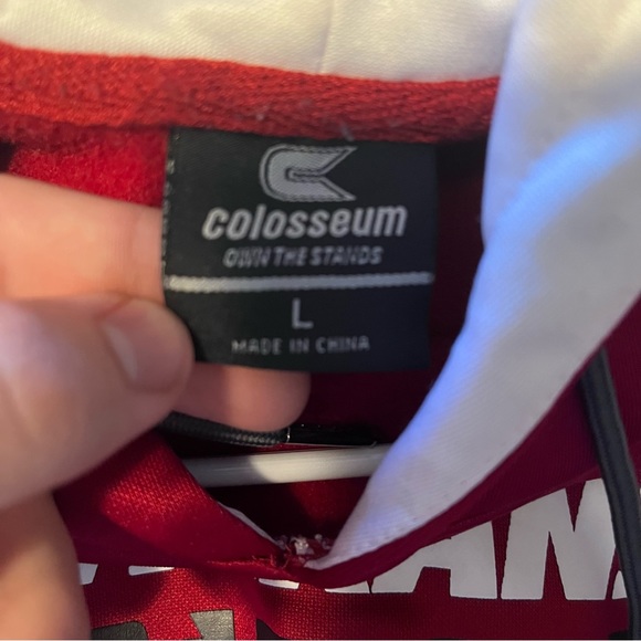 Red Arkansas razorback hoodie - Picture 3 of 3